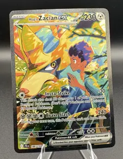 Pokemon TCG - Hop’s Zacian EX 186/159 SIR SV: Journey Together - Image 1
