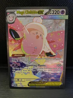 Pokemon TCG Mega Clefable EX Mint Condition Freshly Pulled Perfect Order 119/088 - Image 1