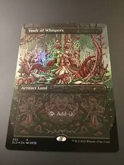 MTG Secret Lair #302 Vault of Whispers Borderless Foil NM - Image 1