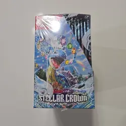Pokemon Stellar Crown Booster Box - Scarlet & Violet TCG New Sealed Tight Wrap - Image 2
