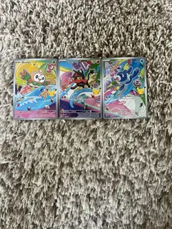 Pokemon TCG First Partner Collection Alola Starter Set - Image 1