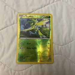 Pokemon Scyther Boundaries Crossed 7/149 Reverse Holo Common - Image 1