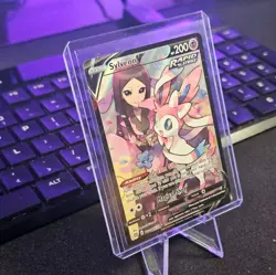 Pokemon SWSH Brilliant Stars Sylveon V Trainer Gallery #TG14/TG30 - Image 3