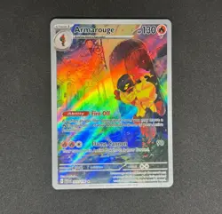 Pokemon TCG Armarouge 203/198 Scarlet Violet Base Illustration Rare - Image 1