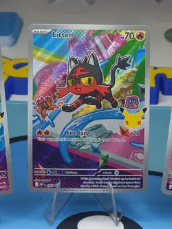 Rowlet Litten Popplio 30th Promo Set 43 44 45 Pokemon TCG First Partner - Image 3
