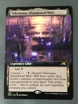 Takenuma Abandoned Mire Extended Art X1 NM Condition See Pics Front/back - Image 1