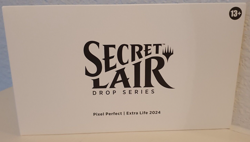 MTG Secret Lair ~ Pixel Perfect Extra Life 2024 ~ Sealed in Hand! - Image 1