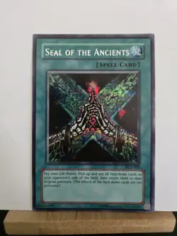 Seal of the Ancients PCK-003 (Secret Rare, Unlimited, Lightly Played / LP) - Image 1