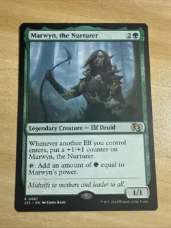MTG Marwyn, the Nurturer [Foundations Jumpstart] Near Mint - Image 1