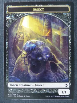 Insect Token - Mtg Card #3VR - Image 1