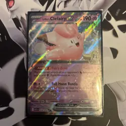 Lillie's ex Clefairy 076/217 Pokemon TCG - Ascended Heroes Ultra Rare NM - Image 1
