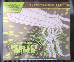 Pokemon TCG Mega Evolution Perfect Order Elite Trainer Box ETB Sealed - Image 1