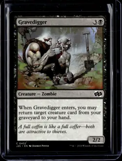 Grave Digger - 452 - J25 - NM - MTG Magic the Gathering - Image 1