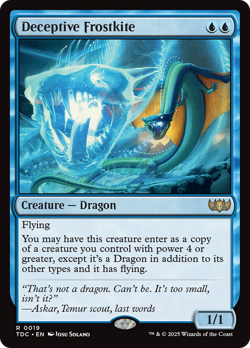 Deceptive Frostkite - TDC #19 | NORMAL | NM | MTG - Image 1