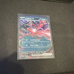 Pokemon Yveltal ex Ultra Rare Holo 210 HP 053/088 XY Phantom Forces Darkness - Image 1