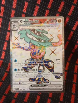 Greninja Ex 198/167 2024 Pokemon TCG Scarlet & Violet Twilight Masquerade - Image 1