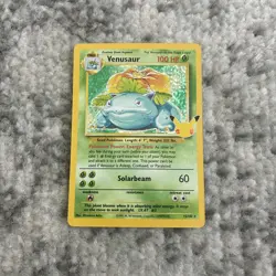 Pokemon Celebrations Venusaur 15/102 Classic Collection Holo Rare NM - Image 1