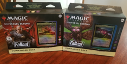 Magic the Gathering: Fallout Commander Decks Hail Caesar & Mutant Menace New - Image 1
