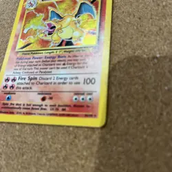 Pokemon TCG Charizard Base Set 2 Holo Rare 4/130 Excellent Condition lp/nm - Image 4