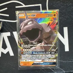 Onix GX 36/68 Pokemon Hidden Fates 2019 GX Rare - Image 1