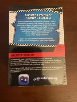 Pokemon TCG Black Bolt Booster Bundle - Factory Sealed New - Image 2