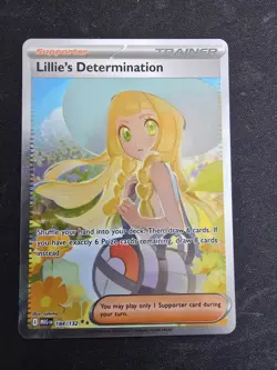 Pokemon TCG Lillie’s Determination Mega Evolution SIR 184/132 ENGLISH NM - Image 1