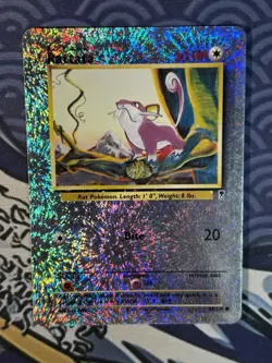 Pokemon TCG Rattata 89/110 Legendary Collection Reverse Holo 2002 Lightly Played - Image 1