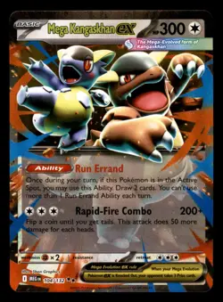 Mega Kangaskhan ex 104/132 MEG Mega Evolution Pokemon Lightly Played - Image 1