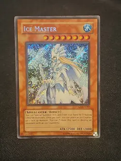 Ice Master TDGS-EN097 the Duelist Genesis Yu-Gi-Oh! TCG Holographic - Image 1