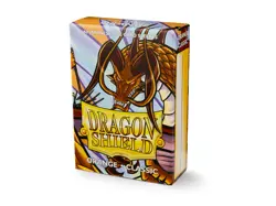 Japanese Classic Orange 60 ct Dragon Shield Sleeves YuGiOh Size - Image 1