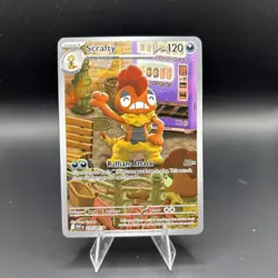Pokemon TCG Scrafty 139/086 IR White Flare - English (NM) - Image 1