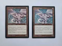 2x MTG Teeka's Dragon Mirage - Image 1