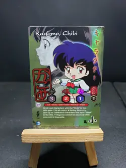 Kagome, Chibi No. CB1 Ultra Rare Foil Inuyasha Score TCG Trading Card Game - Image 1