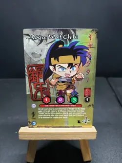 Koga, Wolf Chibi No. CB10 Ultra Rare Foil Inuyasha Score TCG Trading Card - Image 1