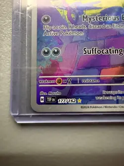 Gastly 177/162 Illustration Rare Temporal Forces Pokemon Card NM Gengar Line 🔥 - Image 4