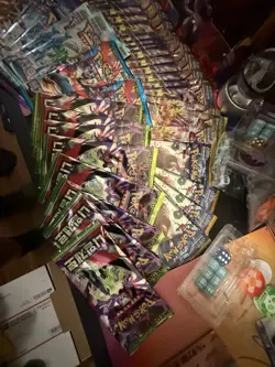 39x Pokemon TCG Booster Pack Lot SEALED Cards! (Various Languages and sets) - Image 3