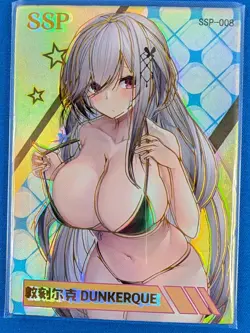 Dunkerque Azur Lane Crosswave Waifu Card Goddess Story SSP SSP-008 - Image 1