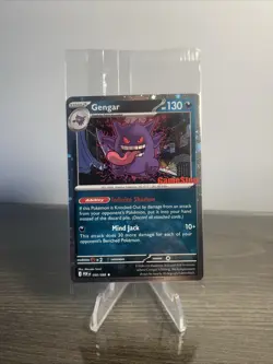 POKEMON GAMESTOP GENGAR PROMO CARD 050/088 English 2026 - Sealed! - Image 1