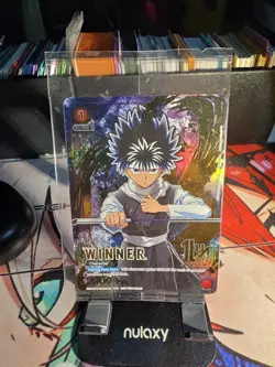 Union Arena Card Game Winner Card Hiei 081 Foil English - Image 1