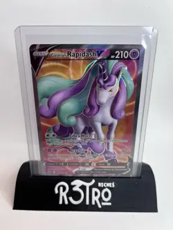 Galarian Rapidash V 167/198 Chilling Reign Full Art Ultra Rare Pokemon Card NM - Image 1