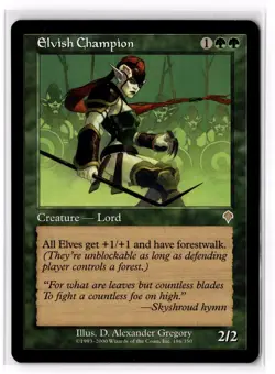 Elvish Champion 186 Invasion Normal NM - Image 1