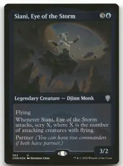 Siani, Eye of the Storm (Foil Etched) #562 (NM) Commander Legends CMR Magic MTG - Image 1