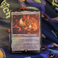 MTG The one Ring Mythic Rare Lord of the rings FOIL - Image 1