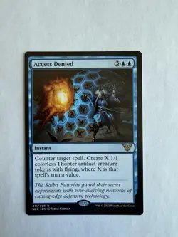 Access Denied - NEC - MTG Commander - Near Mint - Image 1