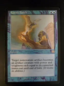 Karn's Touch NM Mercadian Masques MTG FREE SHIPPING - Image 1