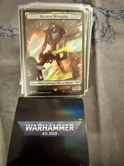 Magic the Gathering Necron Dynasties Surge Foil Complete Deck. Original Deck Box - Image 1