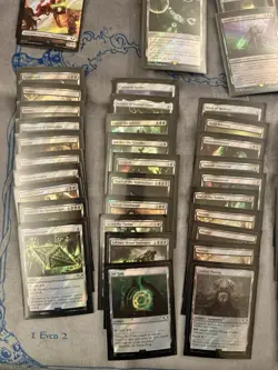 Magic the Gathering Necron Dynasties Surge Foil Complete Deck. Original Deck Box - Image 3