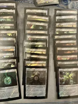 Magic the Gathering Necron Dynasties Surge Foil Complete Deck. Original Deck Box - Image 4