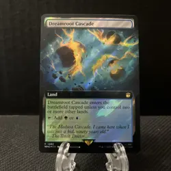 MTG 1x SURGE FOIL Dreamroot Cascade 1082 Universes Beyond Doctor Who Magic x1 NM - Image 1