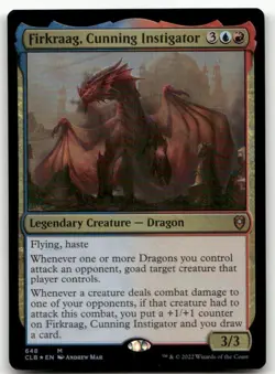 Firkraag, Cunning Instigator #648 (Foil) (NM) Baldur's Gate CLB Magic MTG - Image 1
